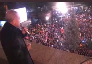 Cumhurbaşkanı Erdoğan dan  balkon konuşmasında seçmene teşekkür